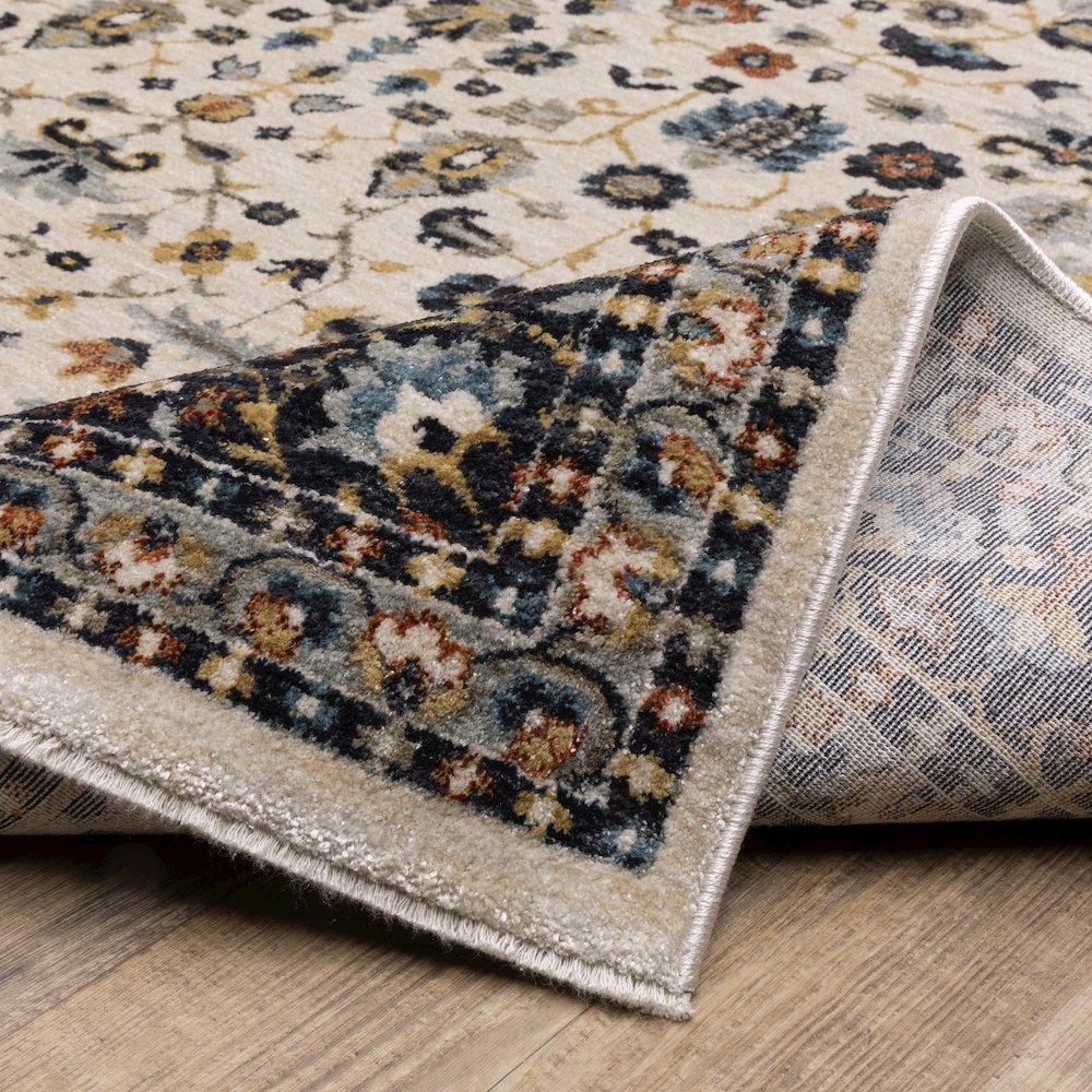 Eliana ELI02 Beige/ Multi Indoor Area Rug - 7'10" x 10'10"