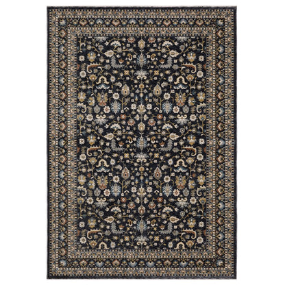 Eliana ELI04 Blue/ Multi Indoor Area Rug - 9'10" x 12'10"
