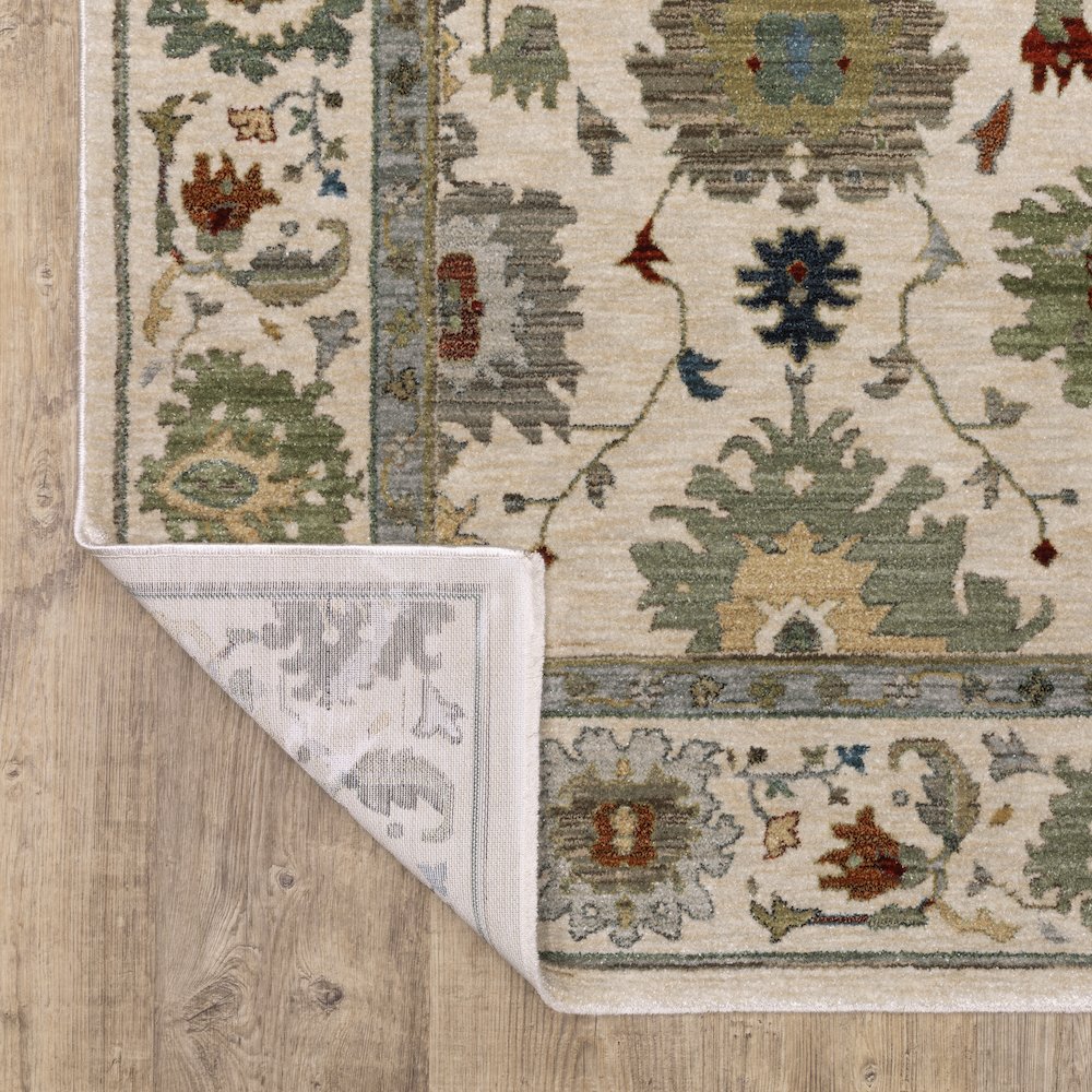 Eliana ELI10 Ivory/ Multi Indoor Area Rug - 7'10" x 10'10"