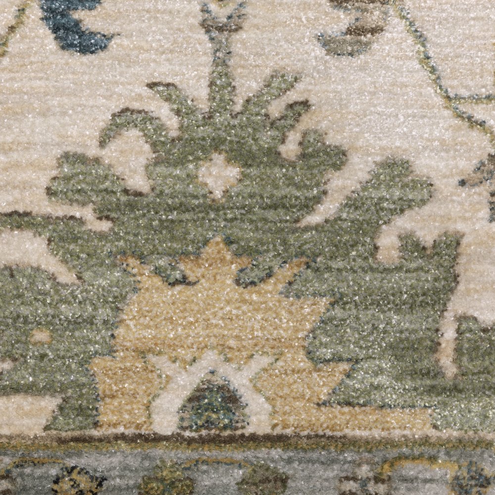Eliana ELI10 Ivory/ Multi Indoor Area Rug - 7'10" x 10'10"