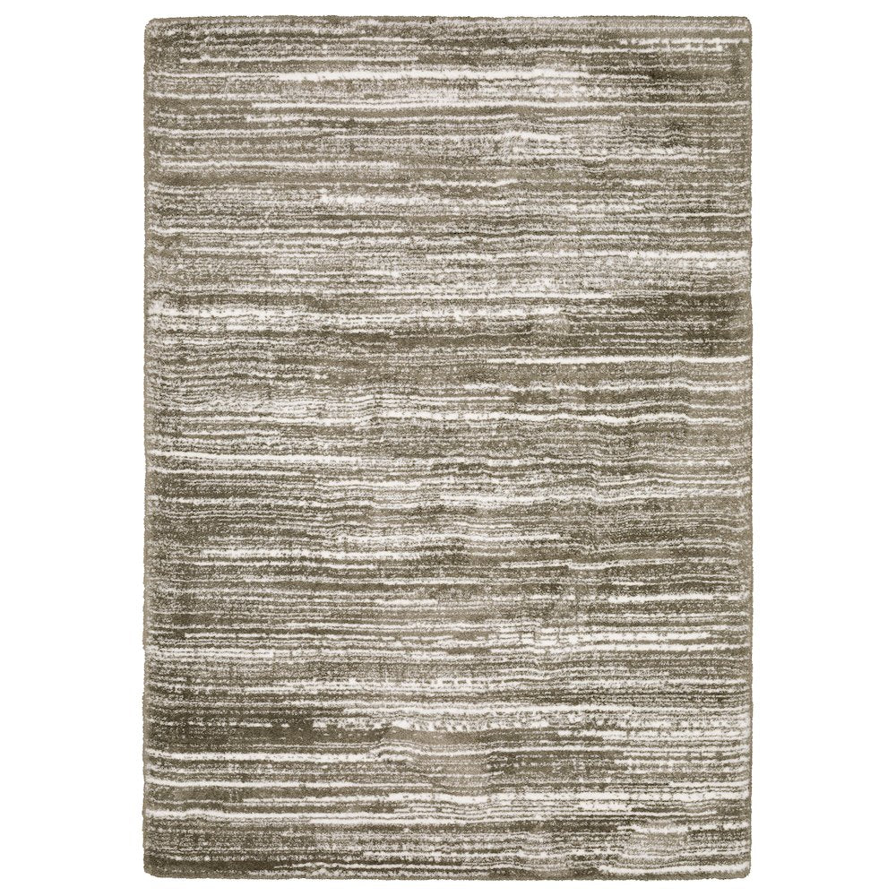 Scatter Casual Rug Made of Polyester, Brown color