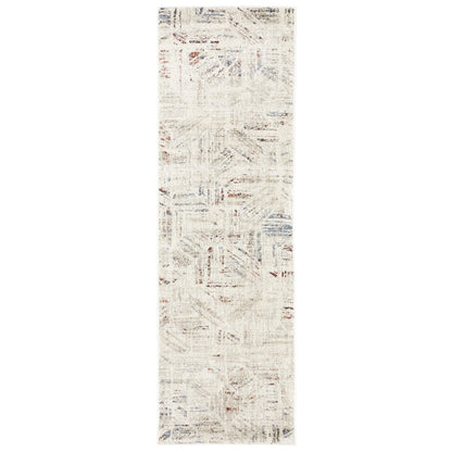 Gemma GEM08 Beige/ Multi Indoor Area Rug - 2'3" x 7'