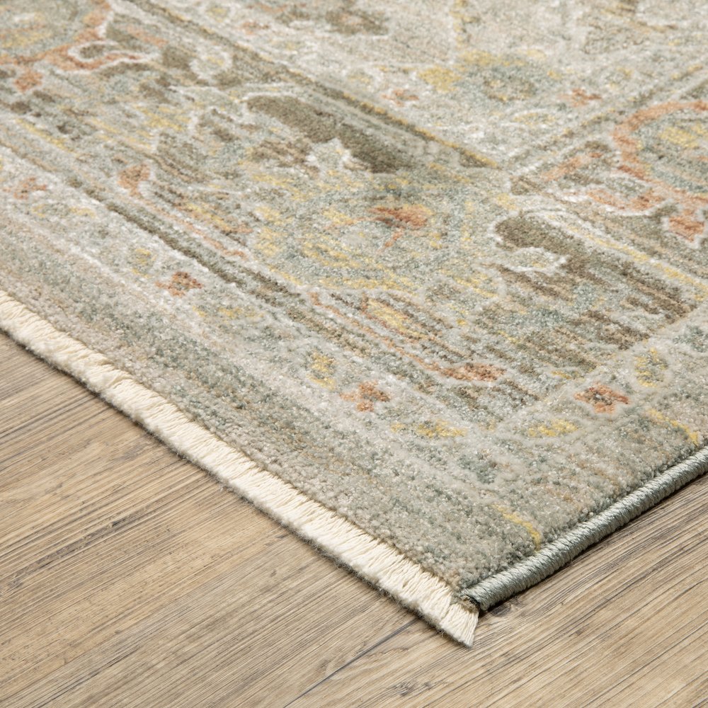 Keaton KEA10 Beige/ Multi Indoor Area Rug - 7'10" x 10'10"