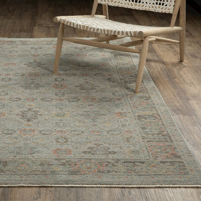 Keaton KEA10 Beige/ Multi Indoor Area Rug - 7'10" x 10'10"