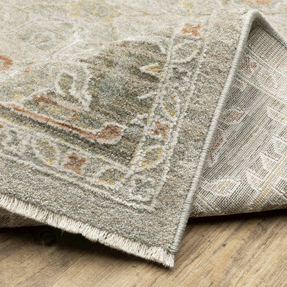 Keaton KEA10 Beige/ Multi Indoor Area Rug - 7'10" x 10'10"