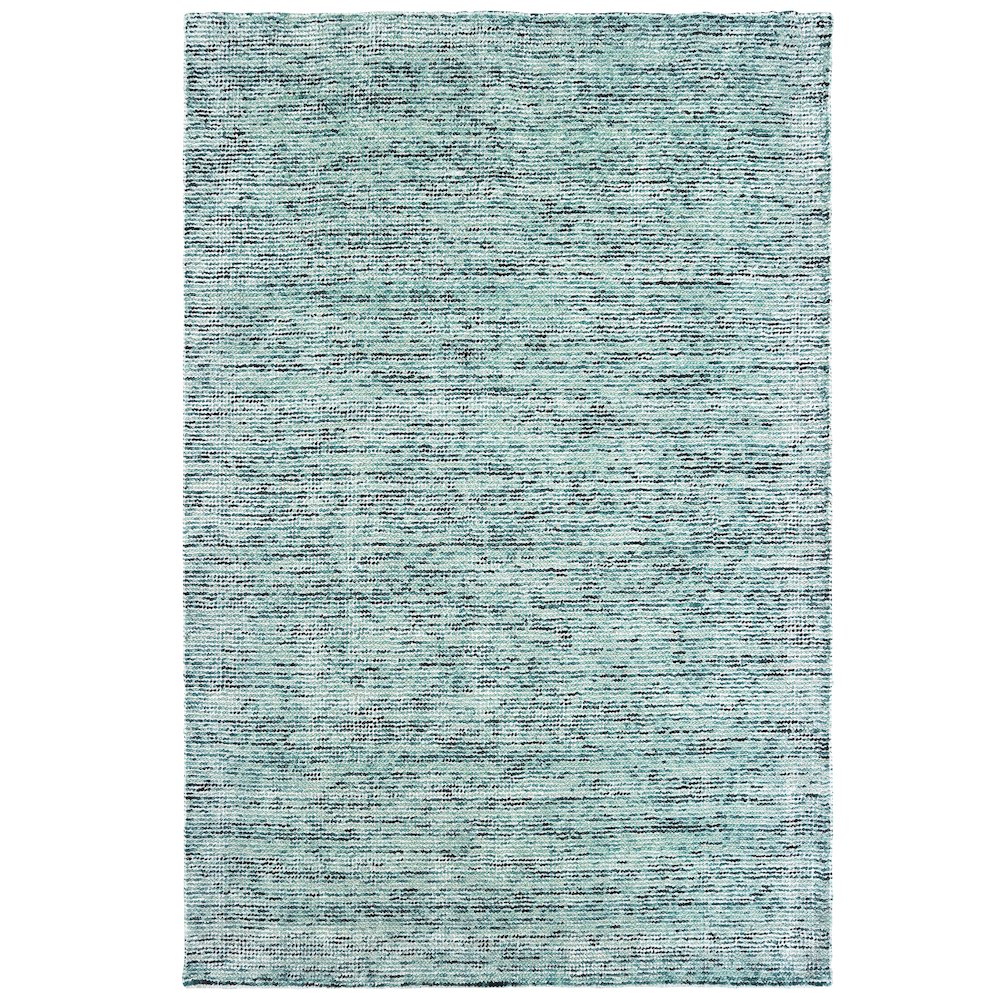 Lucent 45901 Teal Blue Indoor Area Rug - 6' x 9'