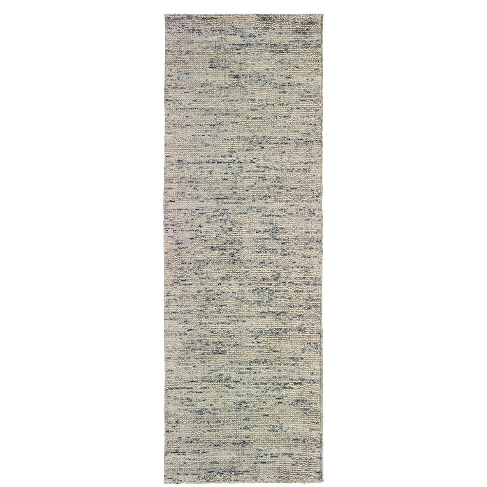 Lucent 45905 Grey Indoor Area Rug - 2'6" x 8'