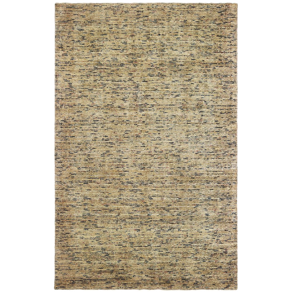 Lucent 45906 Gold/ Green Indoor Area Rug - 6' x 9'
