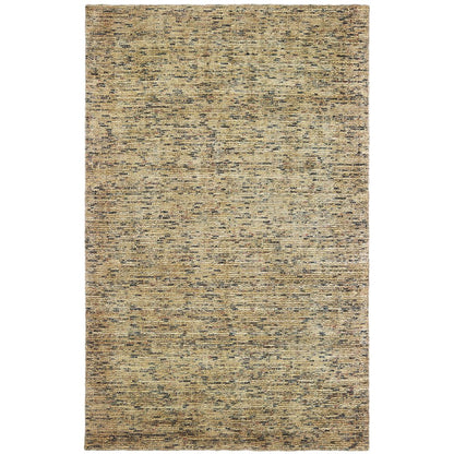 Lucent 45906 Gold/ Green Indoor Area Rug - 6' x 9'