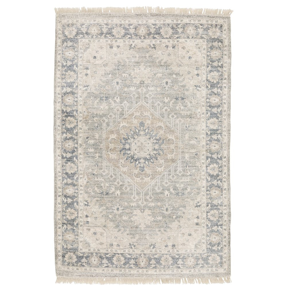 Malabar 45302 Beige/ Grey Indoor Area Rug - 5' x 8'