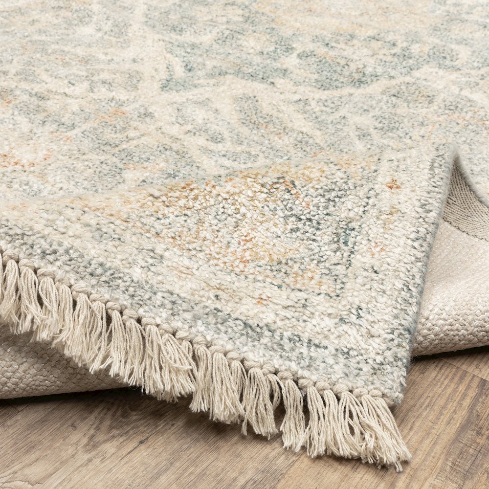 Malabar 45307 Grey/ Beige Indoor Area Rug - 5' x 8'