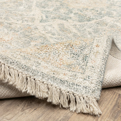 Malabar 45307 Grey/ Beige Indoor Area Rug - 5' x 8'