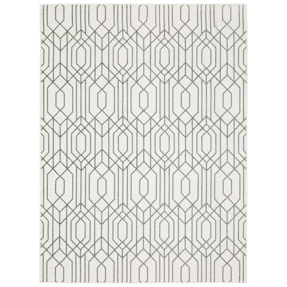 MONTECITO White 3' 3 X  5' Area Rug