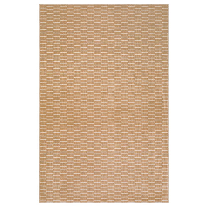 Oliver OLV04 Rust/ Beige Indoor Area Rug - 3'3" x 5'