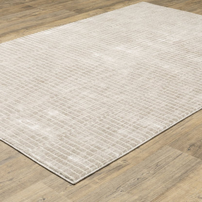 Oliver OLV07 Beige/Tan Indoor Area Rug - 7'10" x 10'10"