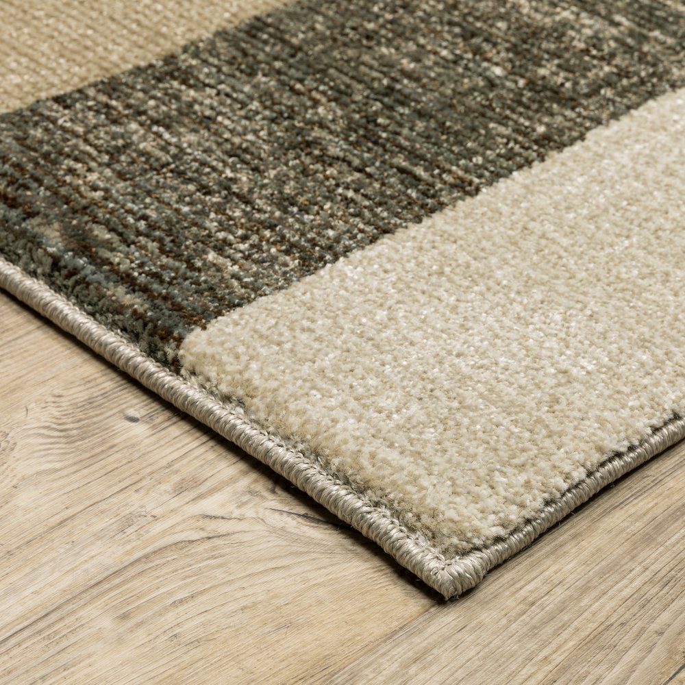 Strada STR02 Brown/ Beige Indoor Area Rug - 7'10" x 10'10"