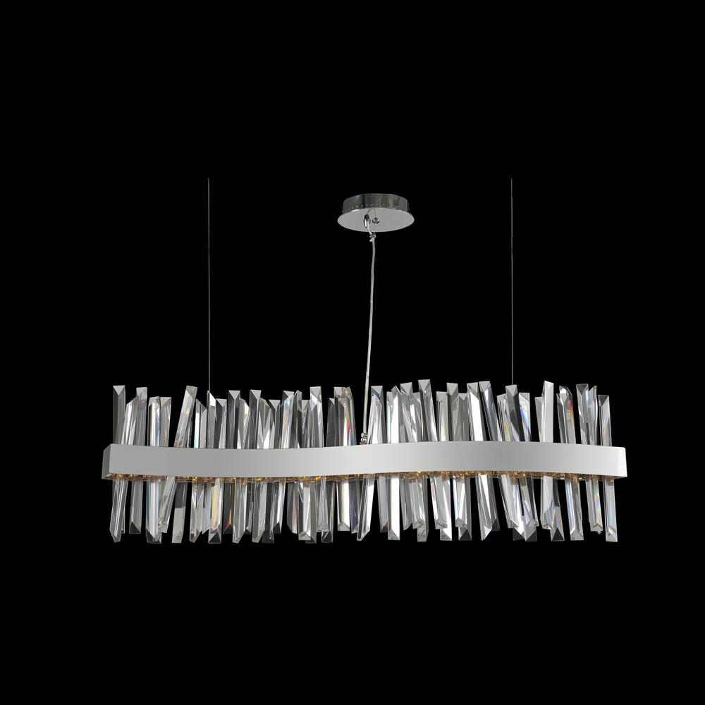Glacier 42 Inch LED Wave Island
