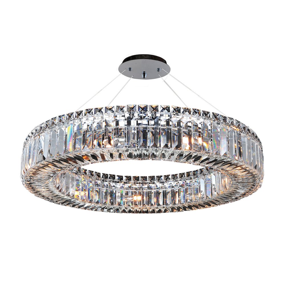Rondelle 26 Inch Pendant