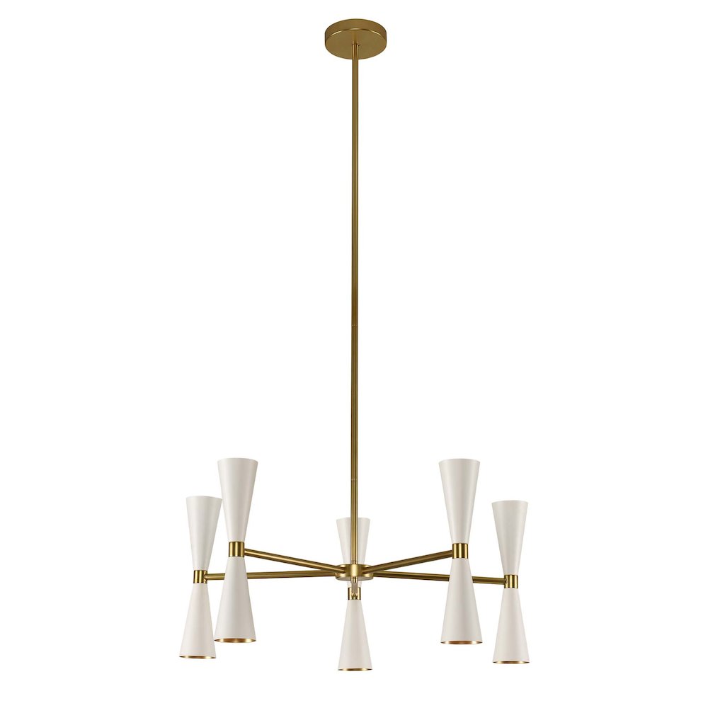 Milo 5 Arm Chandelier
