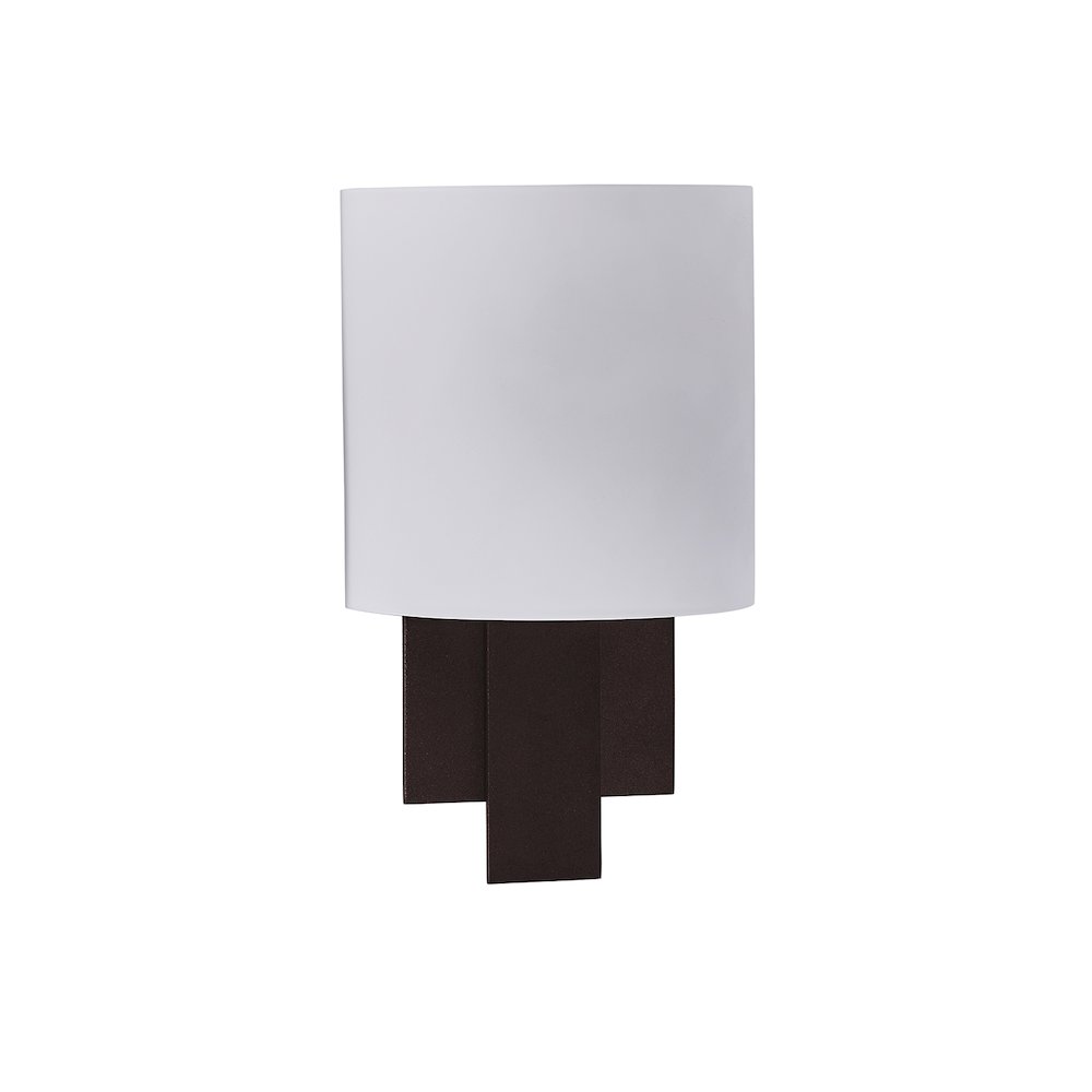 Espille 12.25-in 1 Light (60-watt) Bronze ADA Wall Sconce