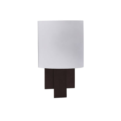 Espille 12.25-in 1 Light (60-watt) Bronze ADA Wall Sconce