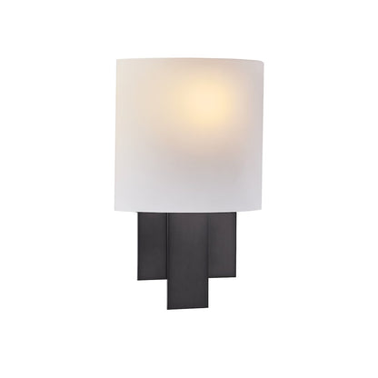 Espille 12.25-in 1 Light (60-watt) Satin Black Nickel ADA Wall Sconce