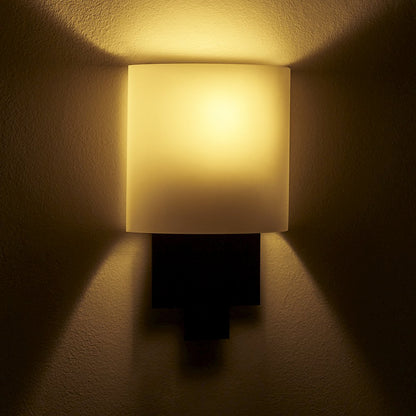 Espille 12.25-in 1 Light (60-watt) Satin Black Nickel ADA Wall Sconce