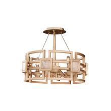 Metropolis 3 Light Semi Flush Mount