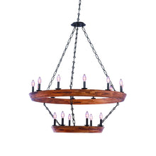 Lansdale (12+6) Light 2 Tier Chandeleir