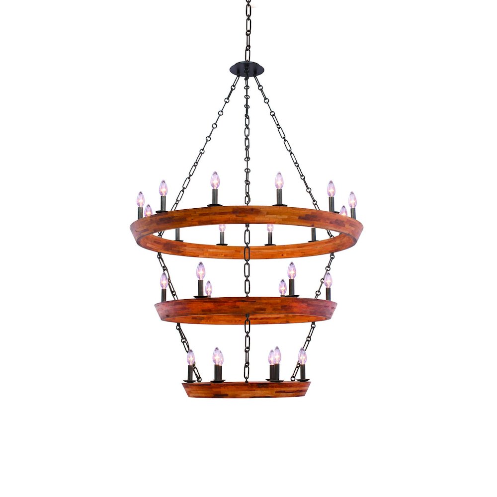 Lansdale (12+6+6) Light 3 Tier Chandelier