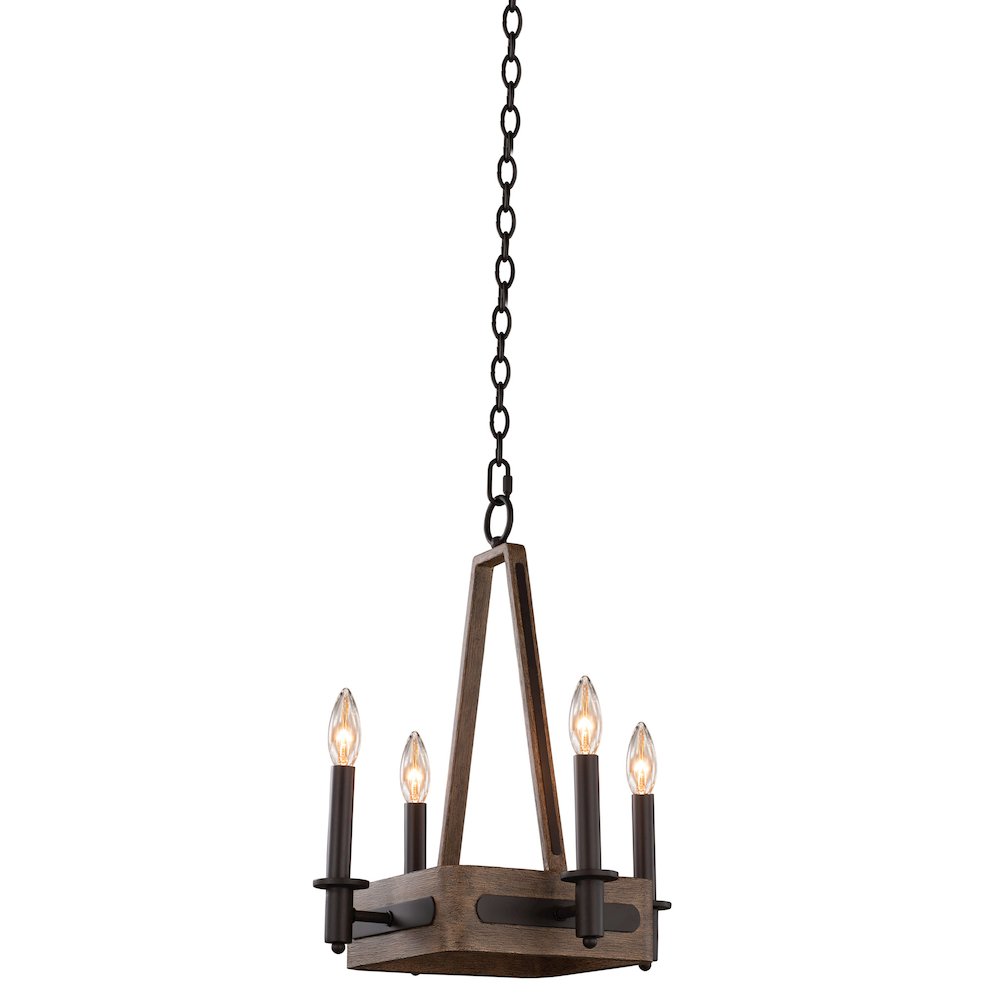 Duluth 4 Light Square Chandelier