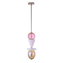 Demi Pink Jade LED Mini Pendant