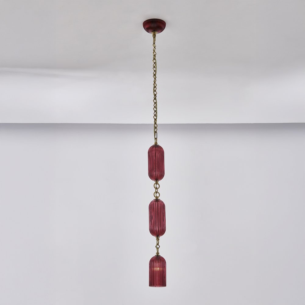 Verde 4-in 1 Light (40-watt) Satin Brass Pendant