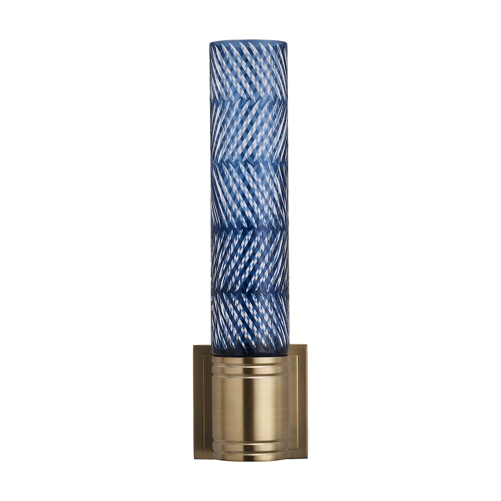 Kiriko 16.25-in (6-watt) LED Winter Brass Wall Sconce