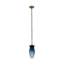 Bolsa 6.5-in 1 Light (40-watt) Winter Brass Pendant