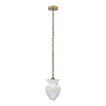 Bolsa 8-in 1 Light (40-watt) Winter Brass Pendant