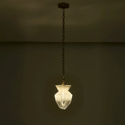 Bolsa 8-in 1 Light (40-watt) Winter Brass Pendant