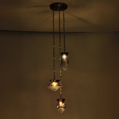 Bolsa 21.25-in 3 Light (40-watt) Winter Brass Chandelier