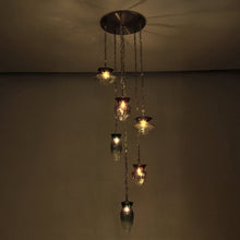 Bolsa 31-in 6 Light (40-watt) Winter Brass Chandelier