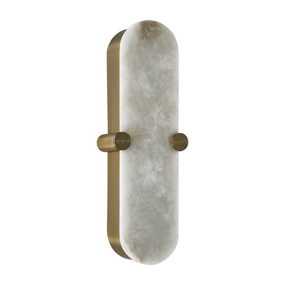 Lumba 20-in (12-watt) LED Winter Brass ADA Wall Sconce