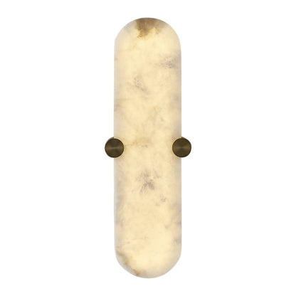 Lumba 20-in (12-watt) LED Winter Brass ADA Wall Sconce