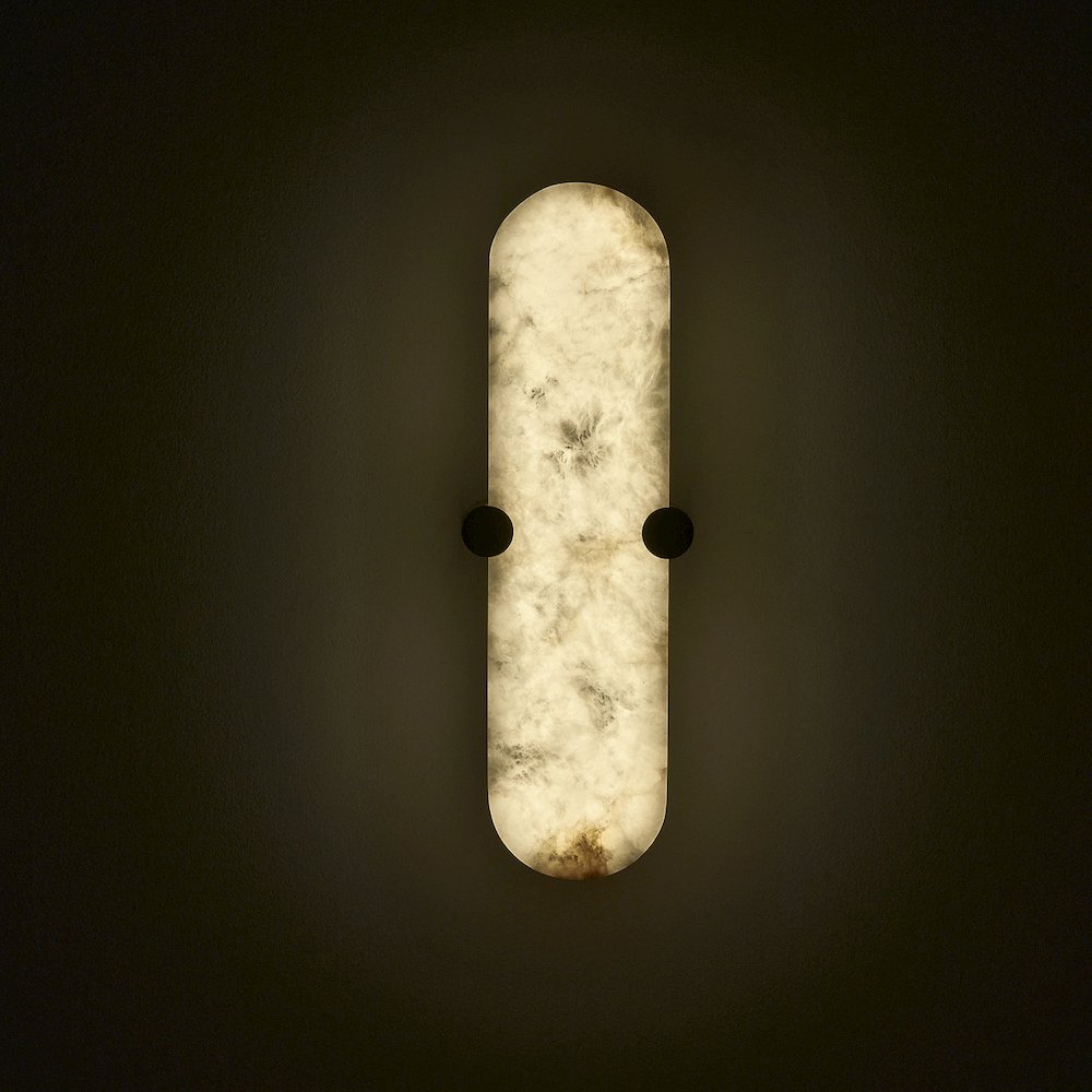 Lumba 20-in (12-watt) LED Winter Brass ADA Wall Sconce