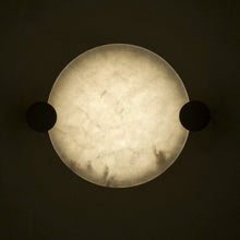 Lumba 14-in (12-watt) LED Winter Brass Flush Mount