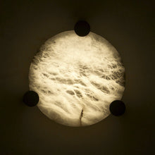 Lumba 17-in (23-watt) LED Winter Brass Flush Mount