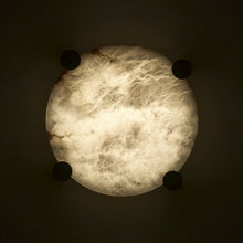 Lumba 21-in (35-watt) LED Winter Brass Flush Mount