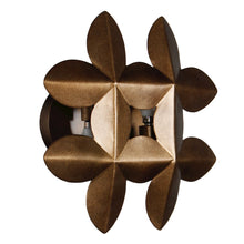 Vittoria 10.75-in 2 Light (40-watt) Pearlized Antique Brass ADA Wall Sconce