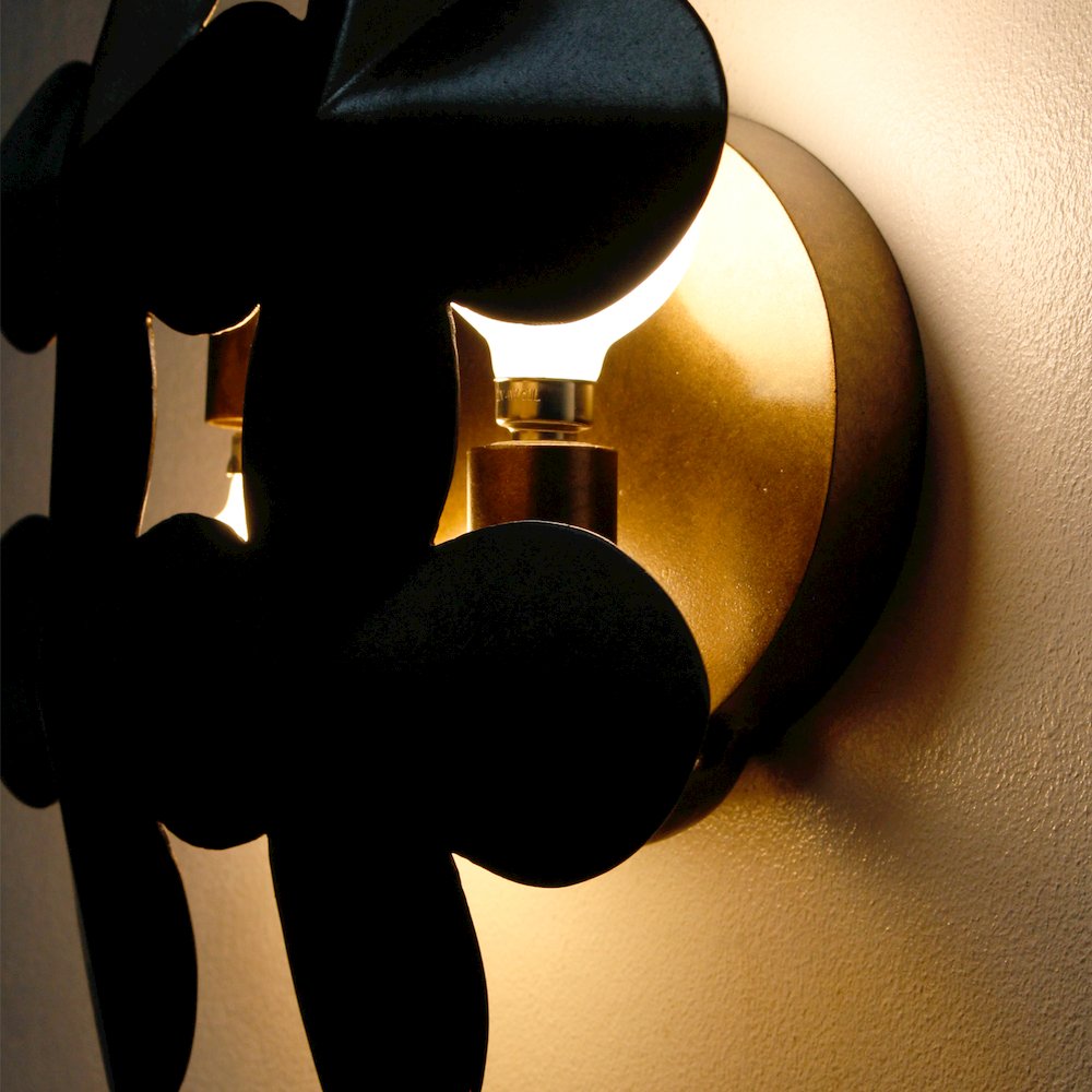 Vittoria 10.75-in 2 Light (40-watt) Pearlized Antique Brass ADA Wall Sconce