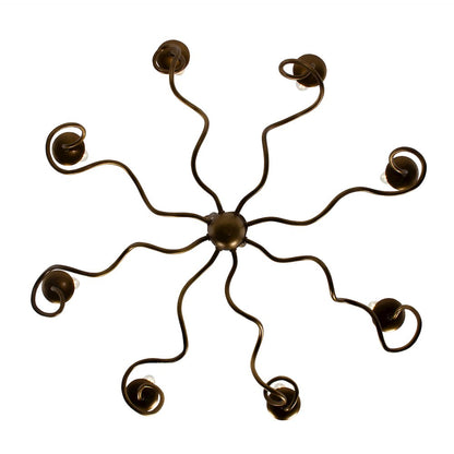 Rizo 36-in 8 Light (40-watt) Oil Rubbed Bronze Chandelier