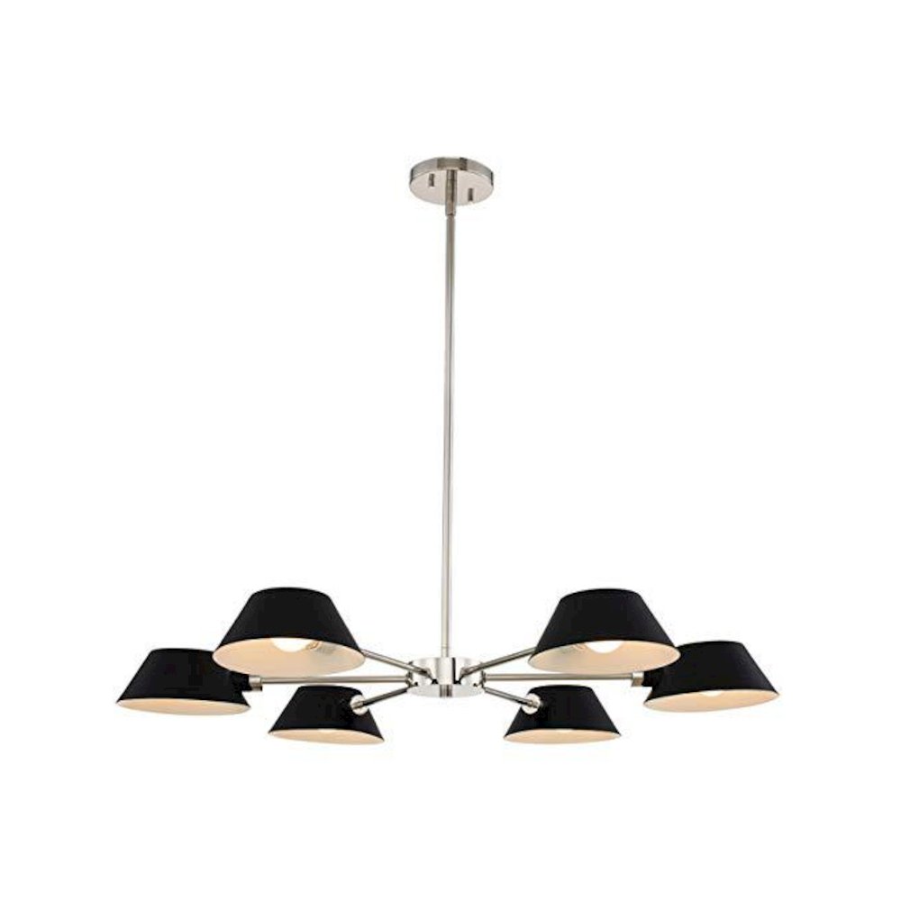 Bruno 6 Light Chandelier