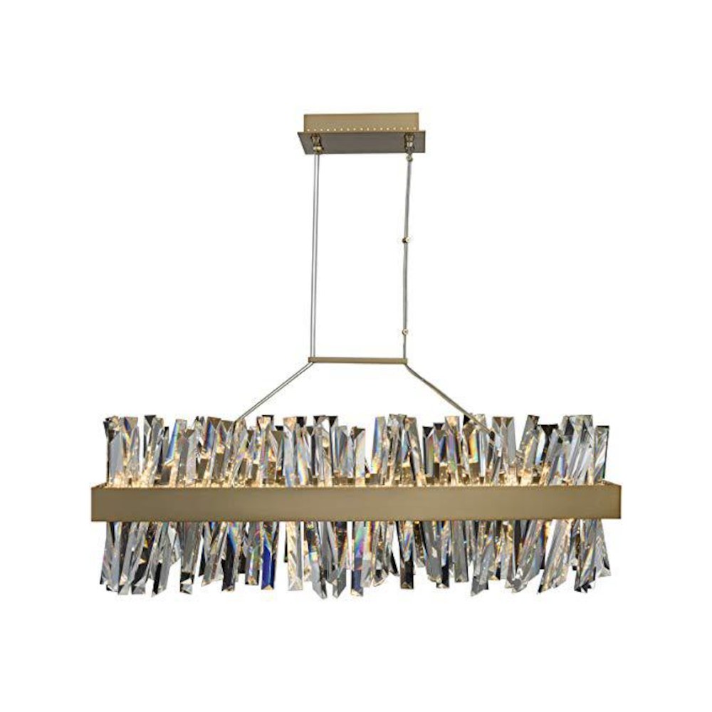 Glacier 36 Inch LED Rectangular Island